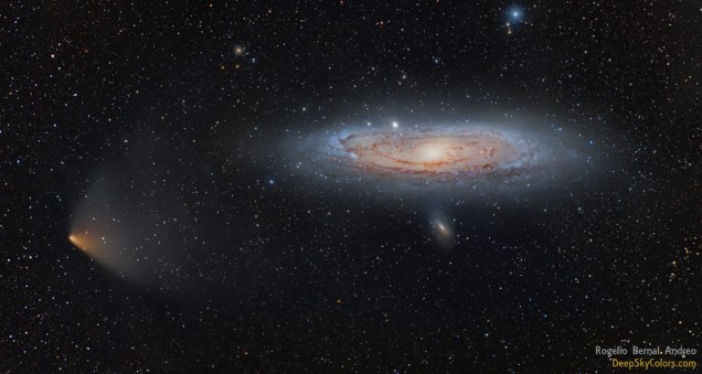 M31 and PanSTARRS | Rogelio Bernal Andreo