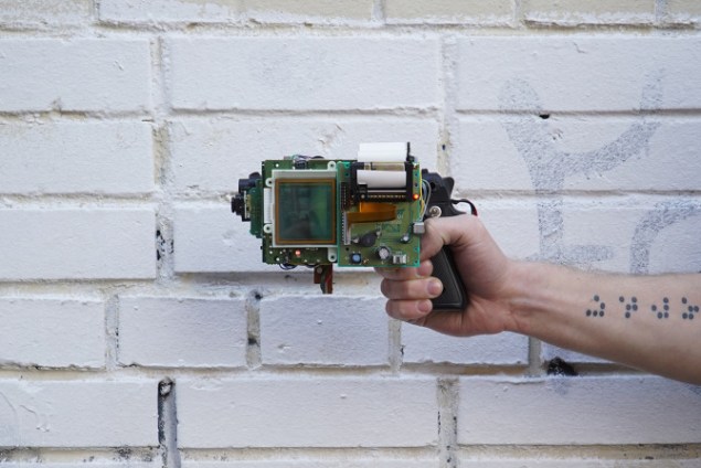 Dmitry Morozov's 8-bit Instant Photo Gun.