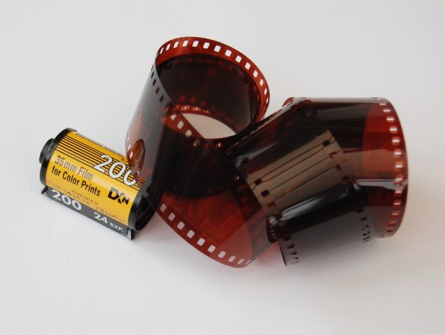 It cost 99p to develop that roll of film, which is incredibly expensive compared to a £2000 DSLR.