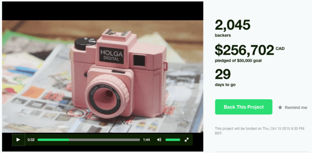Holga Digital Kickstarter