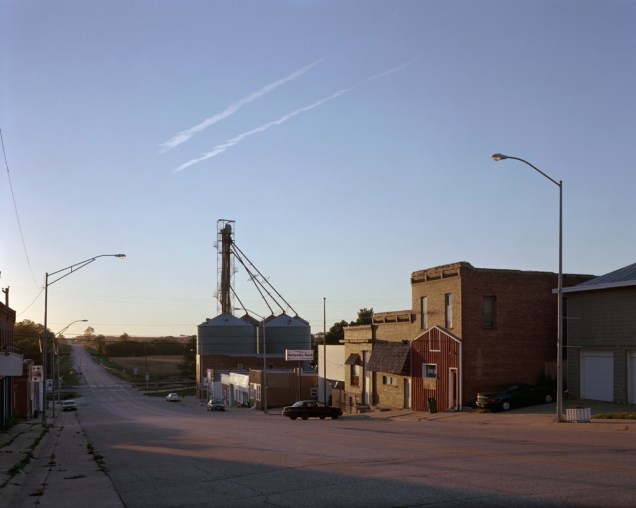 Union, Nebraska at sunset. All images © Jack Latham/INSTITUTE