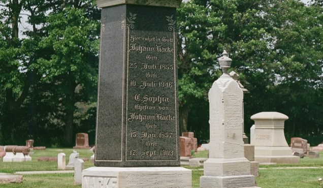 This is a 1:1 crop of the cemetery picture showing how much detail the Zeiss Kodak lens is capable of.